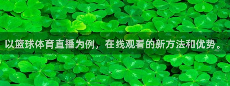 以篮球体育直播为例，在线观看的新方法和优势。