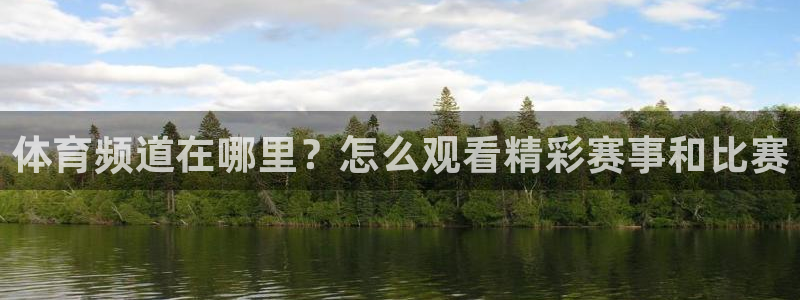 体育频道在哪里？怎么观看精彩赛事和比赛