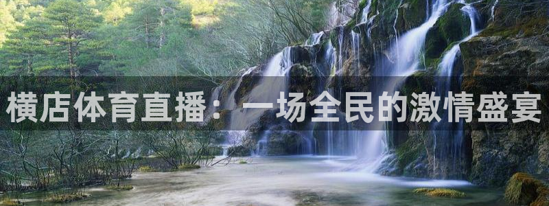 横店体育直播：一场全民的激情盛宴