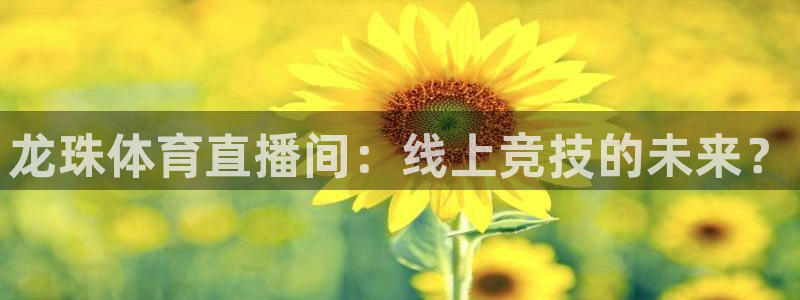 龙珠体育直播间：线上竞技的未来？